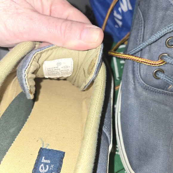 Wrangler mens lace up canoe shoes - Picture 3 of 3